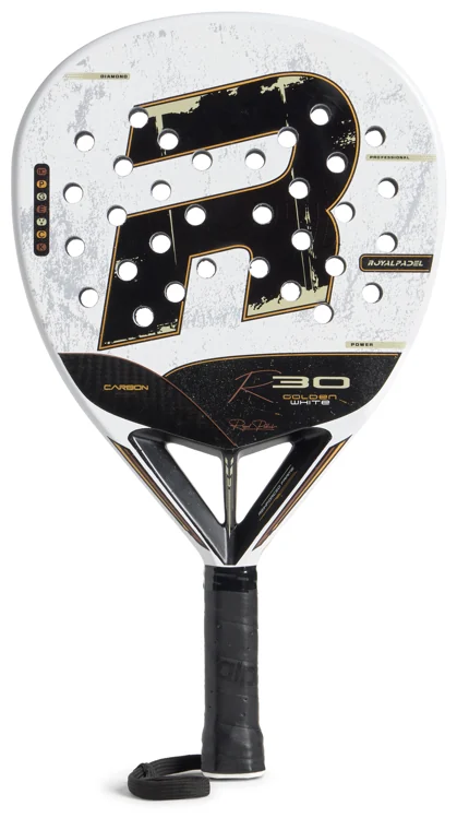 Royal Padel R30 Golden White